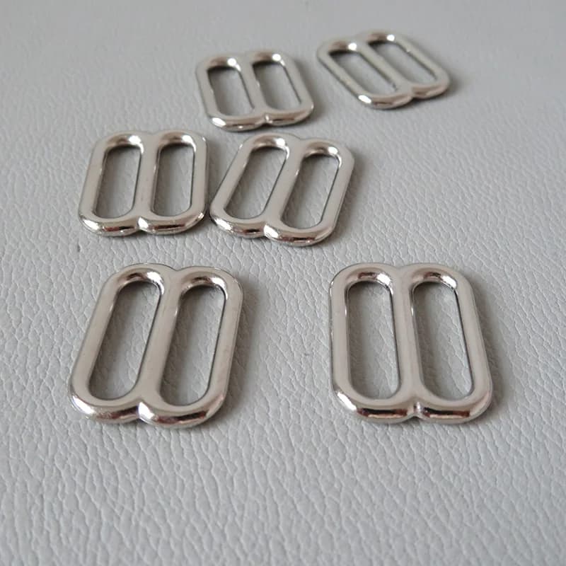 منزلق معدني داخلي 10 مللي متر ، 15 مللي متر ، 20 مللي متر ، 25 مللي متر ، مشبك حقيبة قابل للتعديل ، ملحق الحزام ، الأجهزة ، طوق الكلب والقط ، مشبك الملابس والأحذية - 2