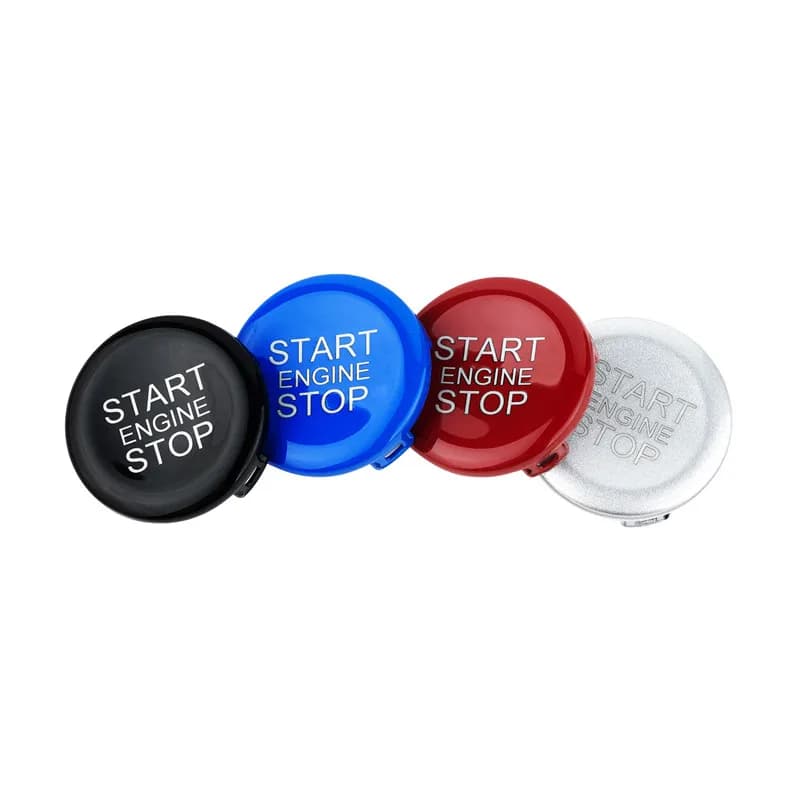ABS Car Engine Start Stop Push Button Cover Trim for Alfa Romeo Giulia Stelvio 2017-2019 Accessories Interior Stickers Hot Sale - 5