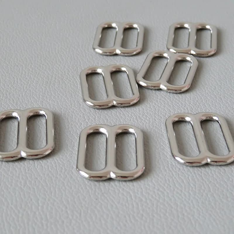 منزلق معدني داخلي 10 مللي متر ، 15 مللي متر ، 20 مللي متر ، 25 مللي متر ، مشبك حقيبة قابل للتعديل ، ملحق الحزام ، الأجهزة ، طوق الكلب والقط ، مشبك الملابس والأحذية - 3