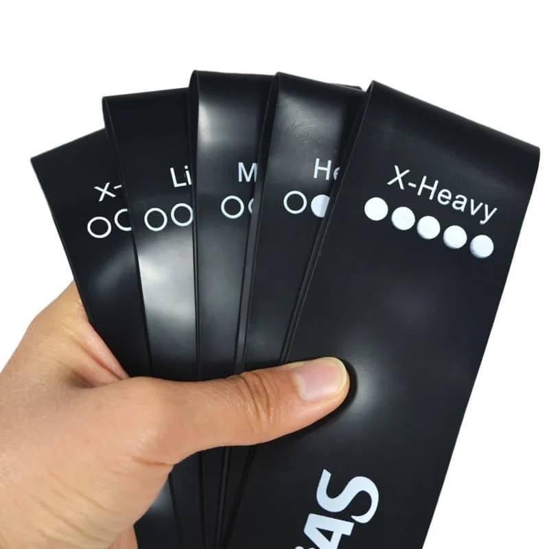 4 /5 مستويات اليوغا المقاومة الأربطة المطاطية كروسفيت ممارسة شريط مطاطي للنساء الرجال قوة التدريب اللياقة البدنية اللثة بيلاتيس الرياضة - 4