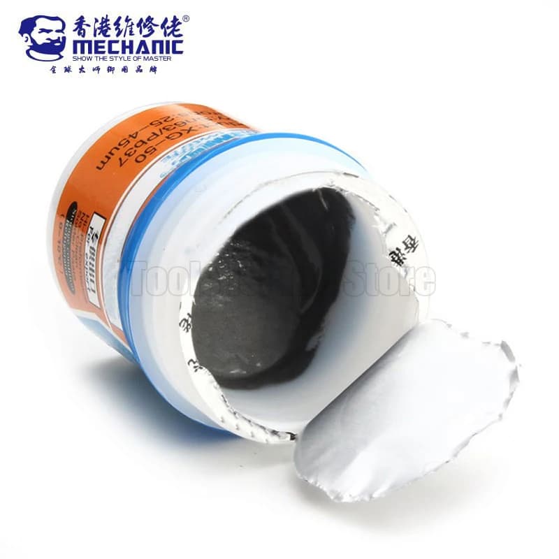 MECHANIC XGSP50 Solder Paste 42g SN63 Pb37 Solder Soldering Flux For SMD BGA SMT Stencil Welding Rework Station - 3