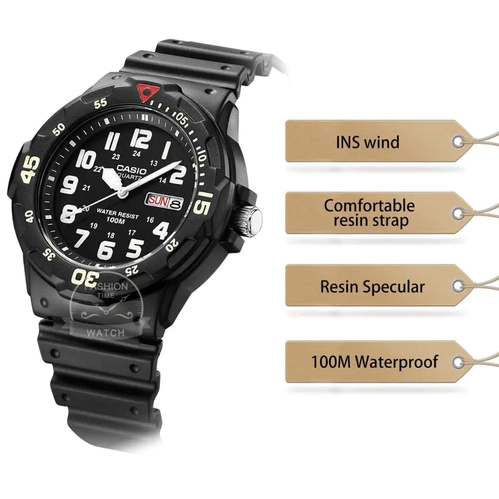 Casio watch diving watch men Set top Luxury Brand Waterproof Wrist Watch Sport Quartz men Watch military Watch relogio masculino - 2