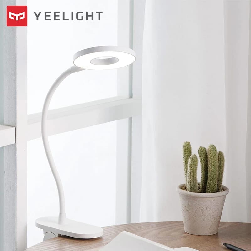 Yeelight LED Desk Lamp Clip-On Night Light USB Rechargeable 5W 360 Degrees Adjustable Dimming Reading Lamp For Bedroom - 4