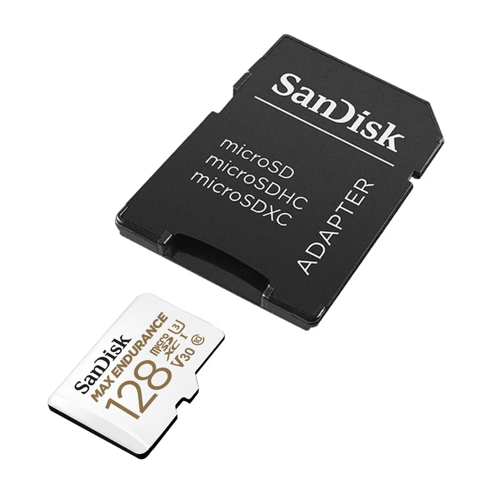 بطاقة ذاكرة SanDisk MAX ENDURANCE مايكرو إس دي 32 جيجابايت 64 جيجابايت 128 جيجابايت 256 جيجابايت بسرعة قراءة وكتابة عالية لمراقبة الفيديو U3 V30 4K للطائرات بدون طيار - 2