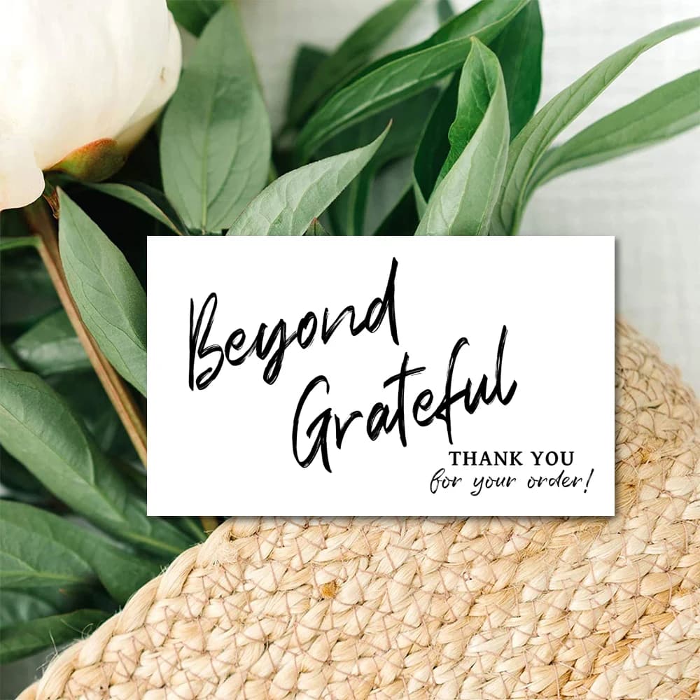 Custom Cards Thank You Cards Custom Business Card Packaging For Small Businesses Wedding invitations Postcards Personalized logo - 6