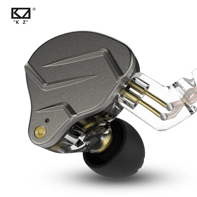 KZ ZSN Pro Metal Earphones 1BA+1DD Hybrid Technology HIFI Bass Earbuds In Ear Monitor Headphones Sport Noise Cancelling Headset - 3