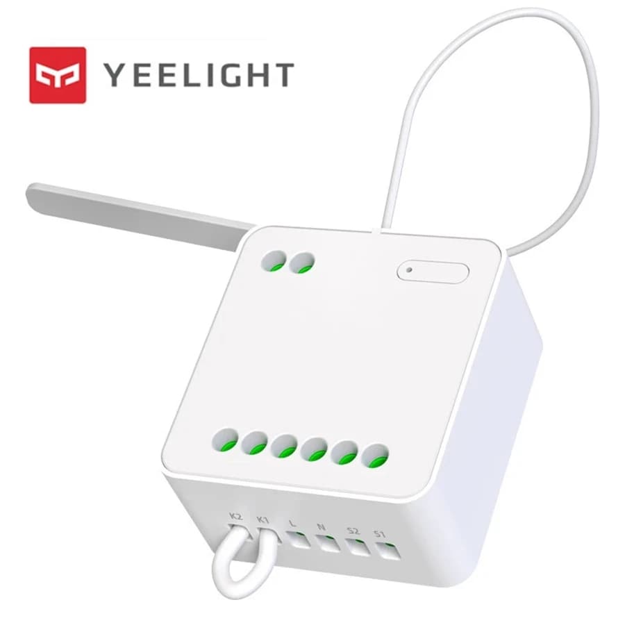 الإصدار العالمي Yeelight smart dual control module وحدة تحكم ثنائية الاتجاه لاسلكية ومفتاح ذكي يعمل مع تطبيق xiaomi Mijia