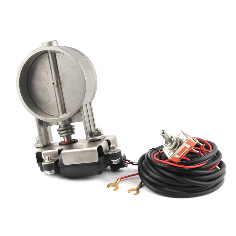 Electric Exhaust Control Valve2"/2.25"/2.5"/2.75"/3" Exhaust Control Valve - Low Pressure For Exhaust Catback Downpipe - 2