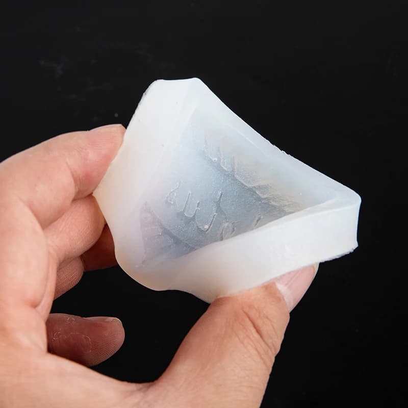 قالب سيليكون على شكل بسكويت لصنع الشموع يدوياً وتزيين المنزل والسيارات، مناسب أيضاً لصنع الشوكولاتة - 6