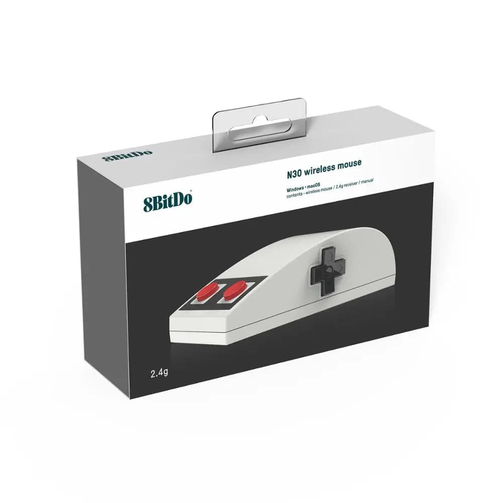 8BitDo N30 Wireless Mouse  with D-pad navigation button 3D touch panel for windows mac OS - 5