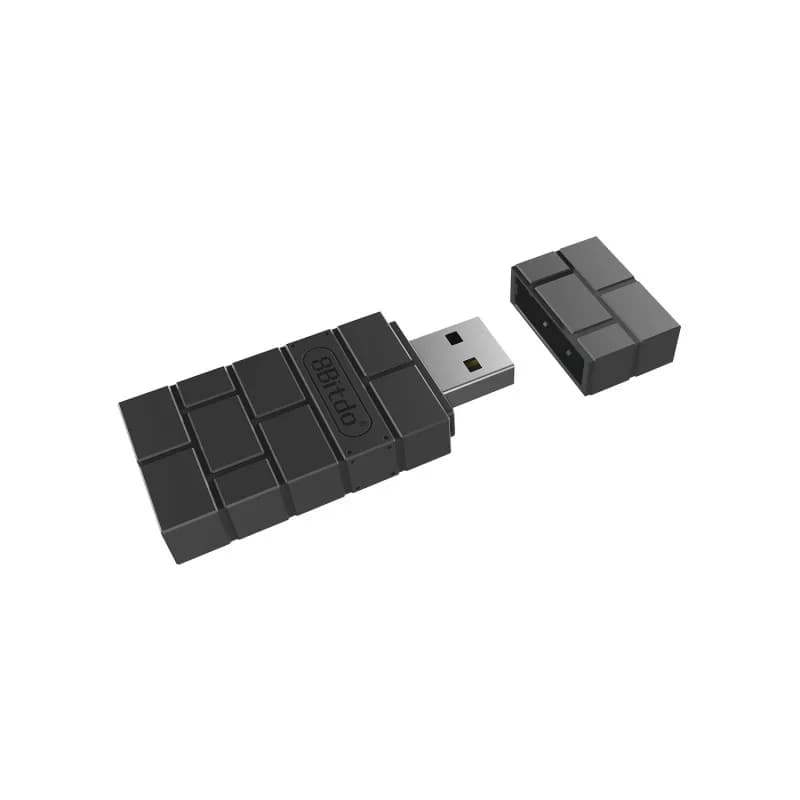 8BitDo محول بلوتوث لاسلكي USB 2 لكمبيوتر Mac Raspberry Pi Switch1, 2 Steam Deck يدعم وحدة تحكم PS5 Xbox JoyCon - 4