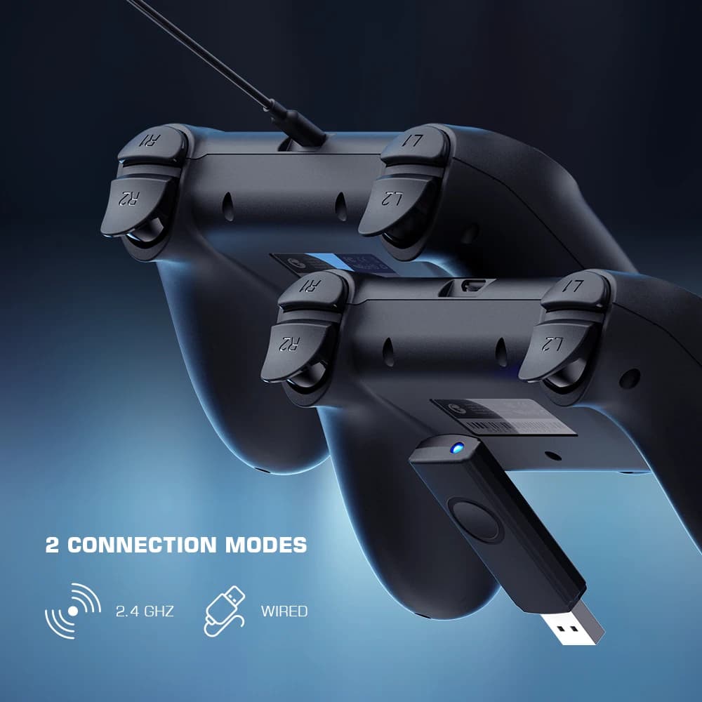 وحدة تحكم GameSir T3 اللاسلكية لأجهزة الكمبيوتر الشخصية مع عصا تحكم لأجهزة Android TV Box وأجهزة الكمبيوتر المكتبية والمحمولة التي تعمل بنظام Windows 7 و10 و11 - 5