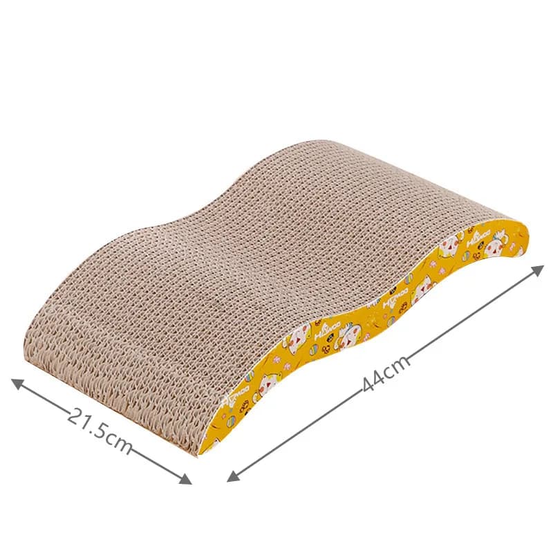 M-Shape Quality Corrugated Paper Cat Scratch Guards Pet Scratching Claw Scraper Cat Products Scratcher Pet Furniture+Free Catnip - 6