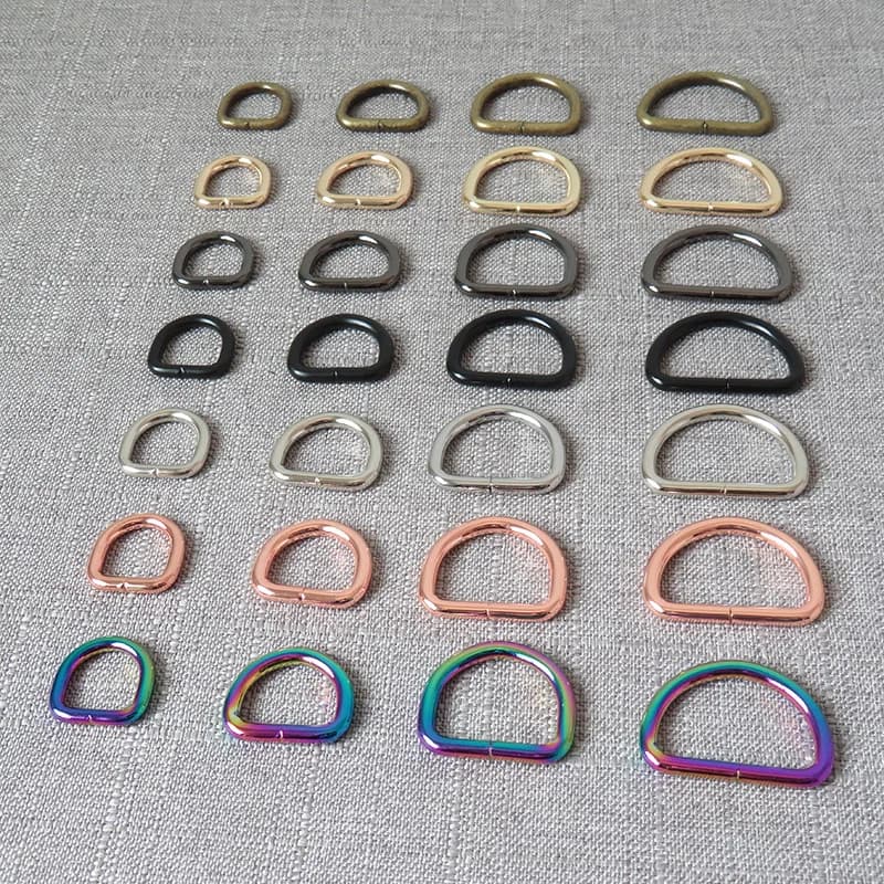 1 قطعة 15 مللي متر 20 مللي متر 25 مللي متر 32 مللي متر المعادن D حلقة حزام مشبك المشبك لحقيبة الكلب طوق تسخير المقود ظهره الخياطة الملابس الإكسسوارات