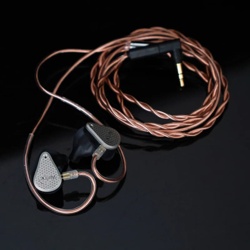 MoonDrop Variations سماعات أذن 2EST+2BA+DD سماعات أذن هايبرد IEMs بكابل قابل للفصل - 6