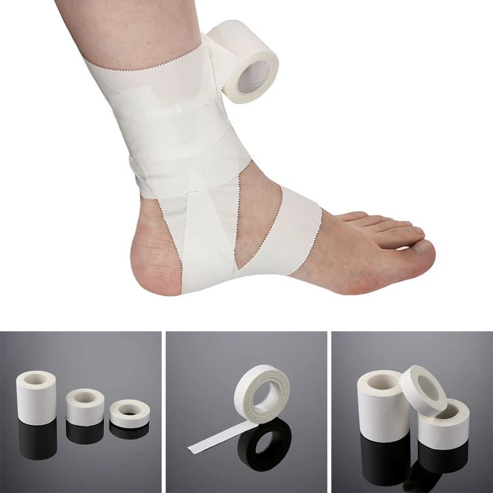 1PC Waterproof Adhesive Sport Tape Binding Physio Muscle Elastic Bandage Strain Injury Care Support Outdoor Sport Emergency Tool - 2