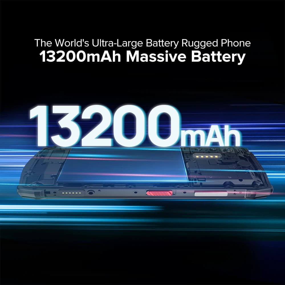 هاتف Ulefone Power Armor 13 المتين 13200 مللي أمبير أندرويد هاتف مقاوم للماء 6.81 بوصة FHD هاتف محمول إصدار عالمي - 2