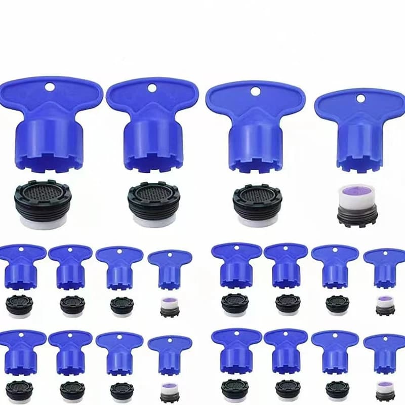 2 قطعة توفير المياه الحنفية الذكور الموضوع مهوية صنبور فقاعة حوض المطبخ ملحق مجموعة متنوعة من الأحجام للحمام أداة بالجملة - 6