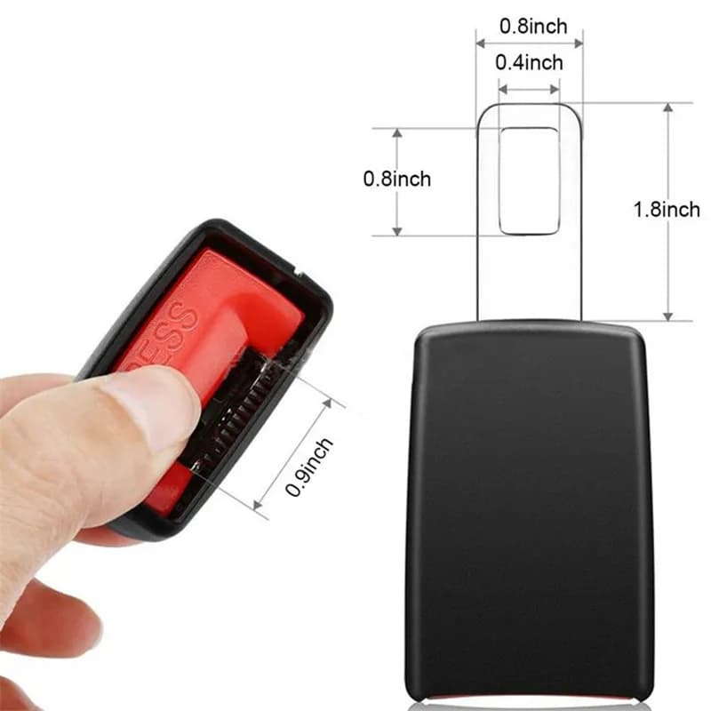 Adjustable Seat Belt Extenders Vehicle Specific Belt Extension Safety Certified Retractable Seat Belt Extension - 6