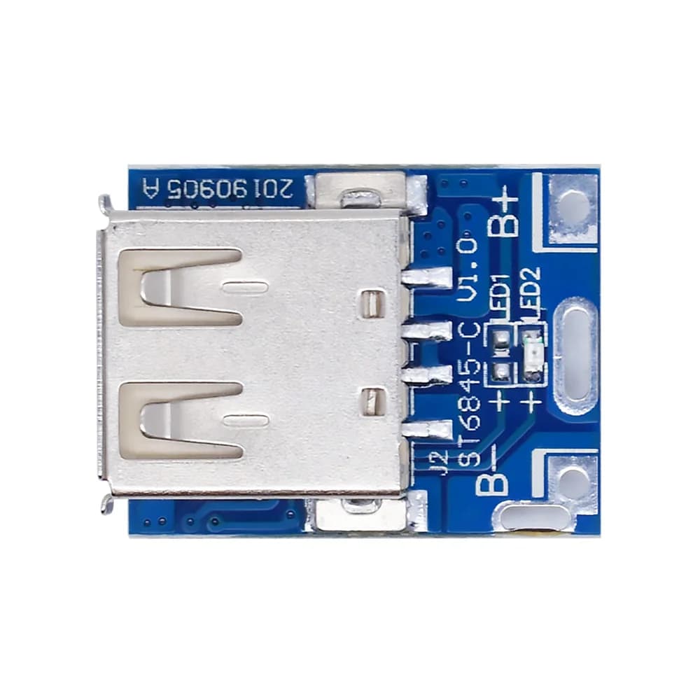 شاحن بطارية ليثيوم 5 فولت ، لوحة حماية تصعيد ، وحدة طاقة ، USB مصغر ، Li-Po ، Li-Po 18650 ، شاحن بطارية ، DIY - 5