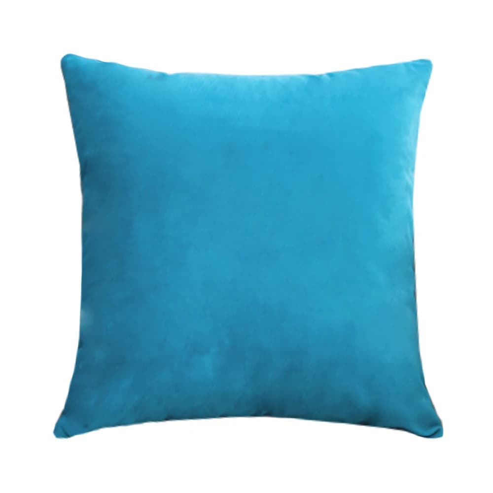 مقاس مخصص مخمل هولندي 40/45/50/55/60 سم غطاء وسادة لون سادة غطاء وسادة أريكة سرير ديكور منزلي للسيارة - 6