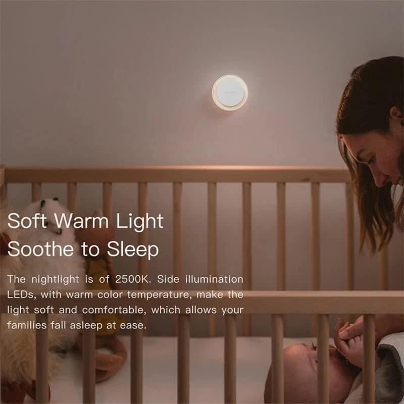 Yeelight Smart Night Light Intelligent Recognition Energy Saving Lighting Low Power Consumption Light Sensor EU  plug - 3