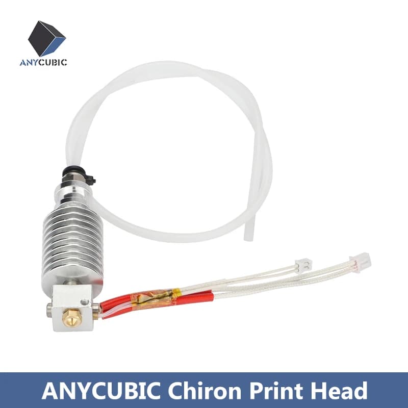 ANYCUBIC 3d Printer Parts Print Head Hot End For Mega S, Mega X, Chiron, Vyper Kobra 2 Max Kobra 2 Pro FDM 3D Printer - 4