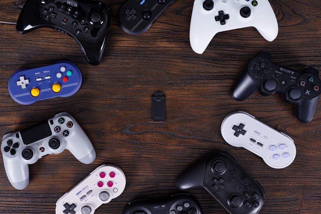 8BitDo Retro Receiver Wireless Bluetooth Adapter Dongle for The Original Sega Genesis and Mega Drive Analogue Mega SG Console - 6