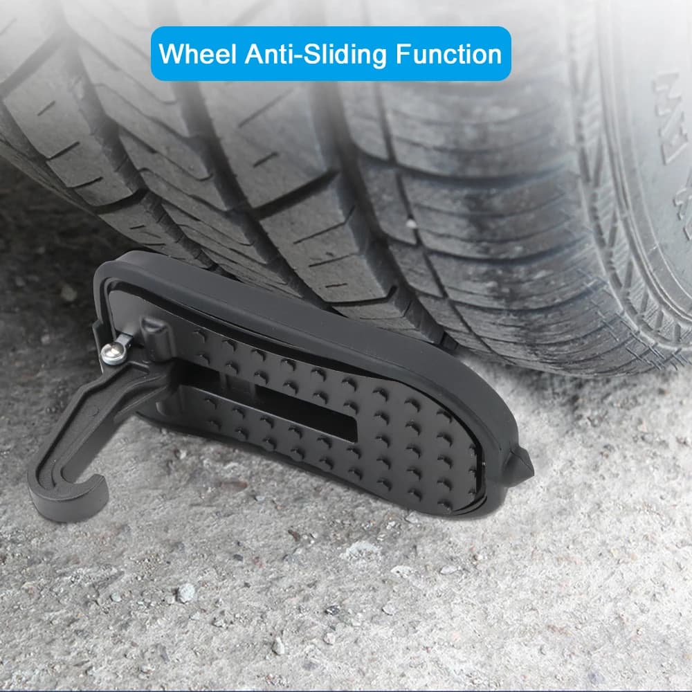 مجموعة أمان شاملة للسيارة: مطرقة طوارئ، سلم أمتعة، أوتاد قدم، دواسة باب قابلة للطي - 3