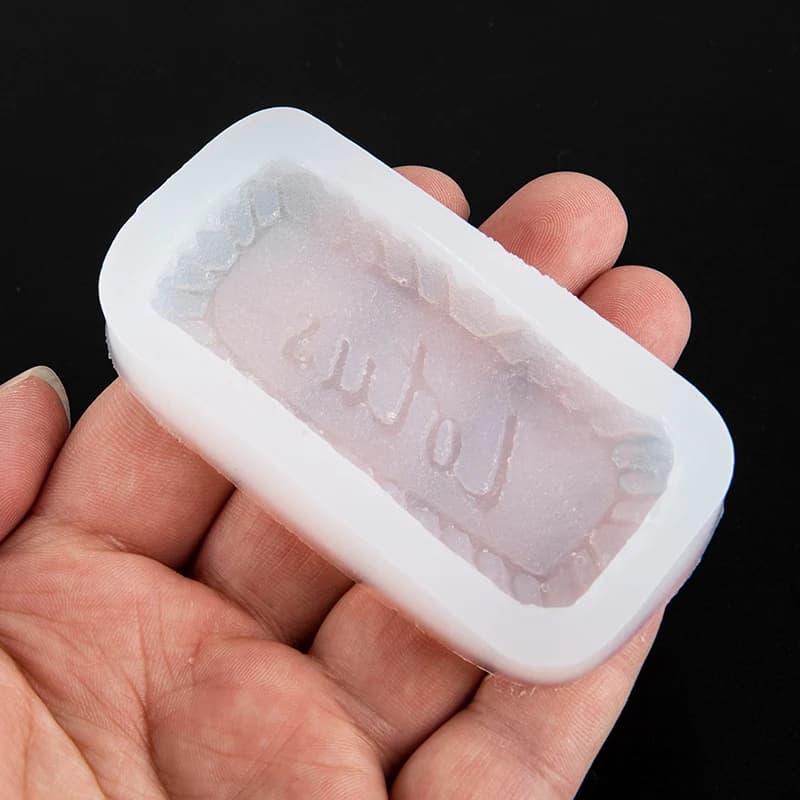 قالب سيليكون على شكل بسكويت لصنع الشموع يدوياً وتزيين المنزل والسيارات، مناسب أيضاً لصنع الشوكولاتة - 5