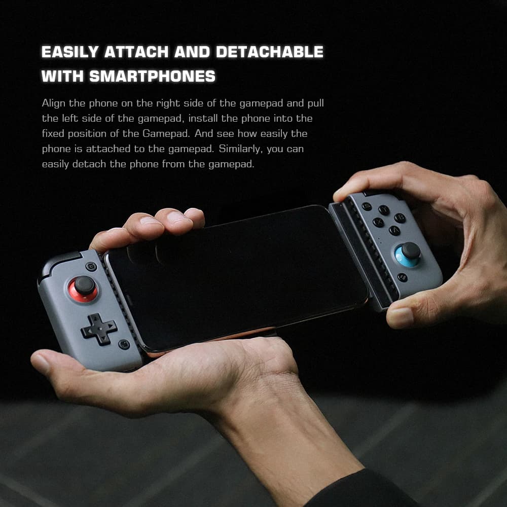 GameSir X2 Bluetooth Mobile Gamepad Wireless Game Controller for Android and Apple iPhone Cloud Gaming Xbox Game Pass STADIA - 4