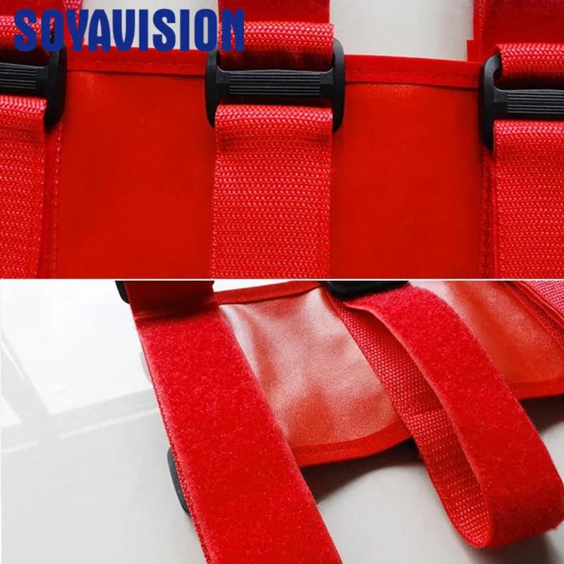Universal Oxford Car Roll Bar Fire Extinguisher Holder Large & Small Size for Jeep Wrangler TJ JK JL 1997-2022 Car Accessories - 3