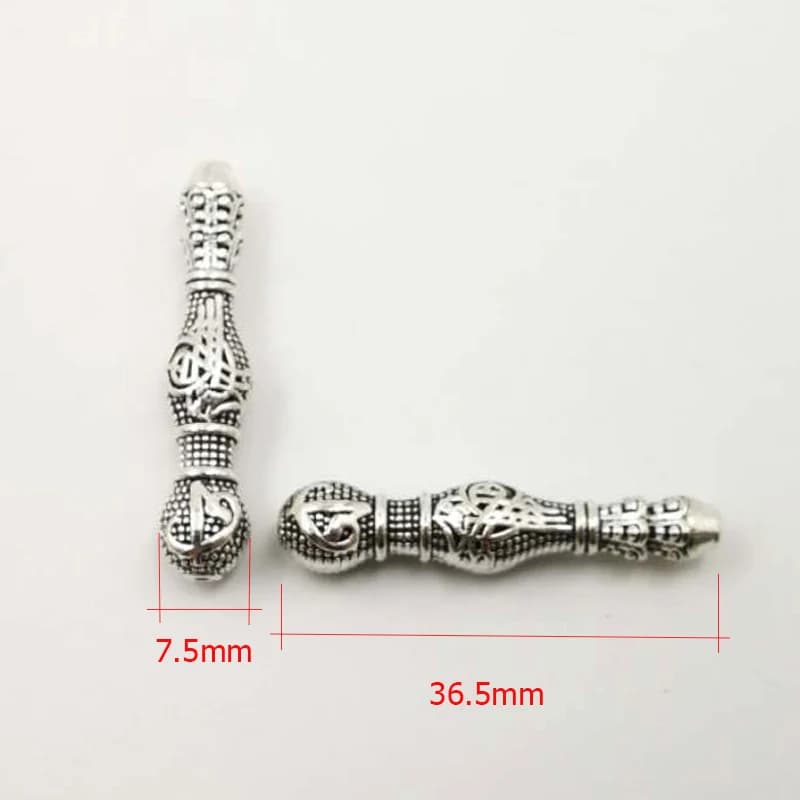 EMAMU For making tasbih 7.5mm 10mm minaret beads accessories Tasbih tassel Rosary Bracelets accessories - 2