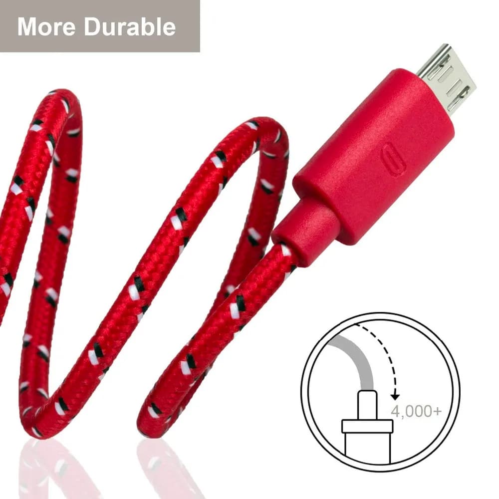 OLAF Micro USB Cable 1M/2M/3M Fast Charging Mobile Phone USB Charger Adapter Cord Wire Data Sync Cable For Samsung Huawei Xiaomi - 3