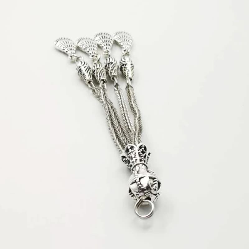tasbih tassel Metal Rosary tassel misbaha accessory - 4
