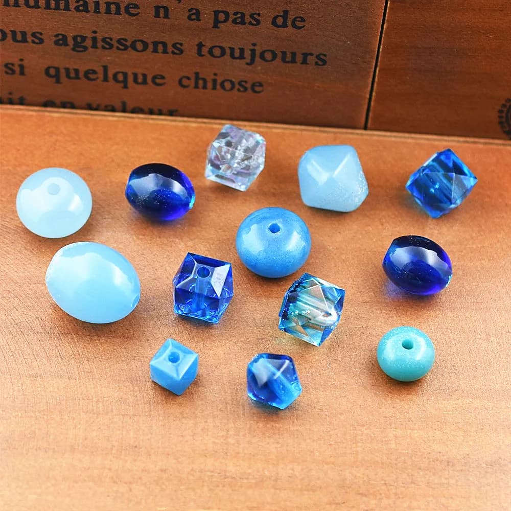 SNASAN Silicone Mold For Jewelry Beads 9mm12mm 16mm Cube Ball 6 Compartment Epoxy Resin Silicone Mould Handmade DIY Material - 5