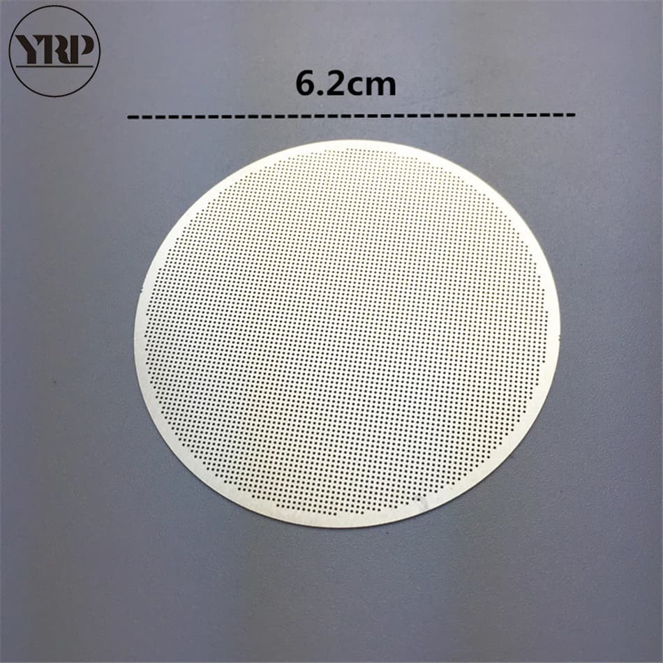 YRP الفولاذ المقاوم للصدأ القابلة لإعادة الاستخدام فلتر معدني القهوة ل Yuropress/Aeropress 프렌치 بريس إسبريسو صانع فلتر أدوات الملحقات - 3