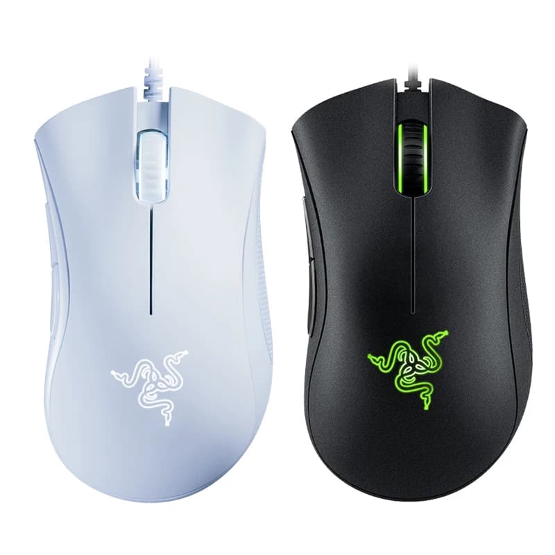 Original Razer DeathAdder Essential Wired Gaming Mouse Mice 6400DPI Optical Sensor 5 Independently Buttons For Laptop PC Gamer - 4