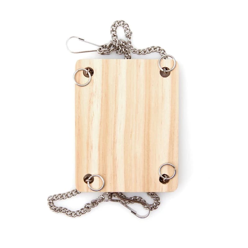 Small Animals Products Hamster Chinchilla Toys Wooden Swing Harness Hanging Bed Parrot Rest Mat Pet Hanging Pet Toys Accessories - 5