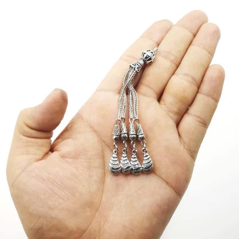 tasbih tassel Metal Rosary tassel misbaha accessory - 2