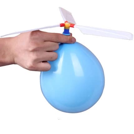 1Pcs/ Lot funny Traditional Classic sound Balloon Helicopter UFO Kids Child Children Play Flying Toys ball outdoor fun sports - 4