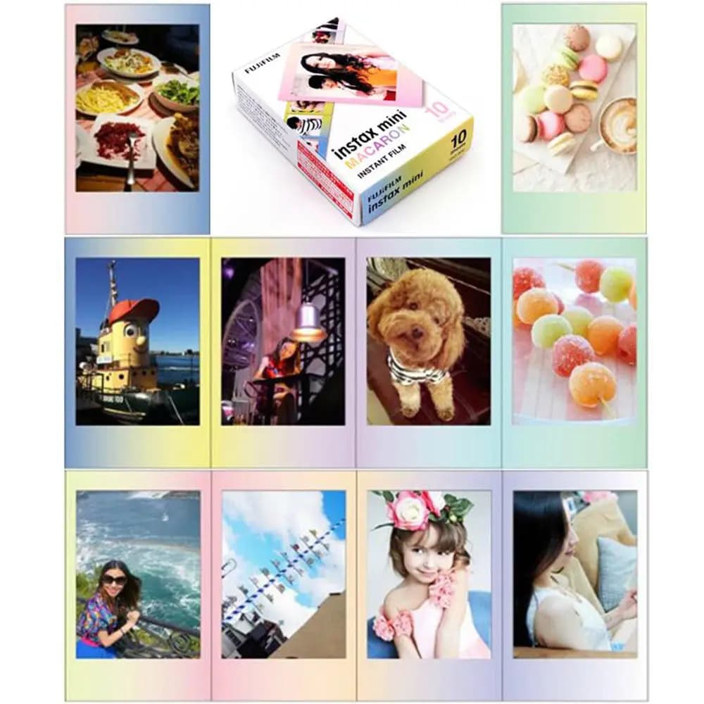 Fujifilm Instax Mini Film Optional Photo Frame 10-100 sheet Photo Paper For Instax Mini 11 9 Instant 70 90 LiPlay Film Camera - 4