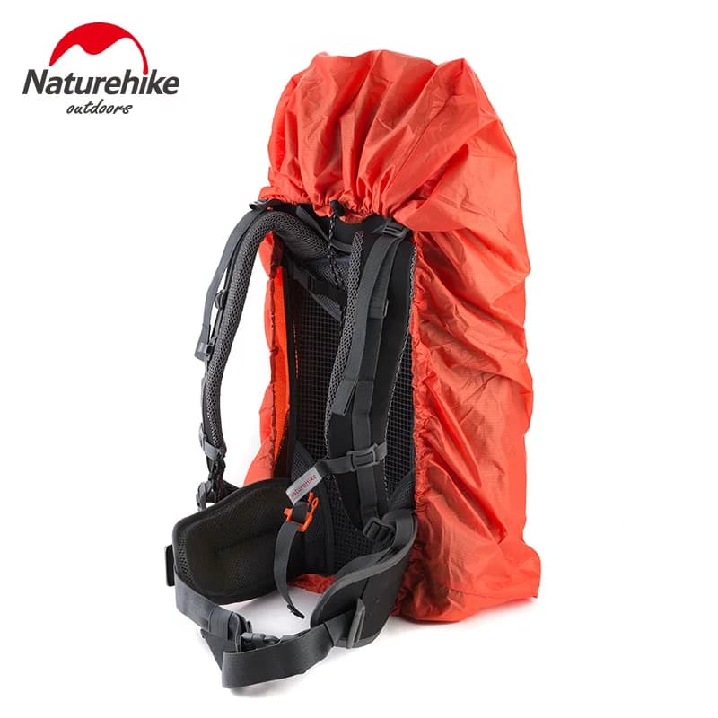 NatureHike Bag Cover 20~75L Waterproof Rain Cover For Backpack Camping Hiking Cycling School Backpack Luggage Bags Dust Covers - 4