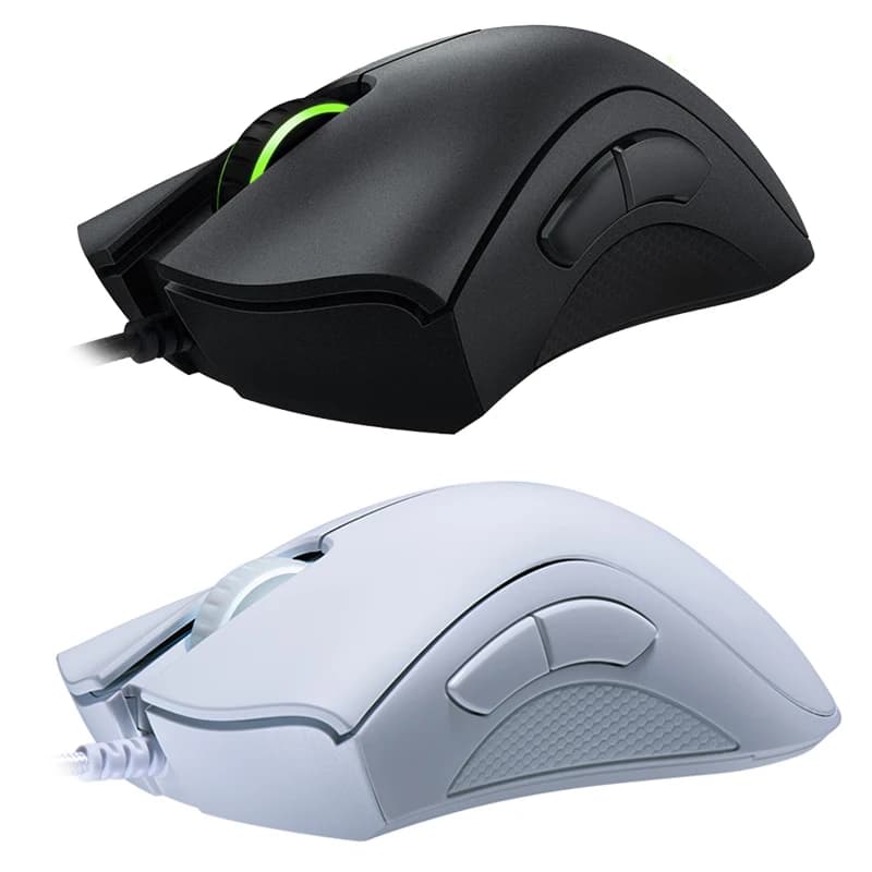 Original Razer DeathAdder Essential Wired Gaming Mouse Mice 6400DPI Optical Sensor 5 Independently Buttons For Laptop PC Gamer - 5