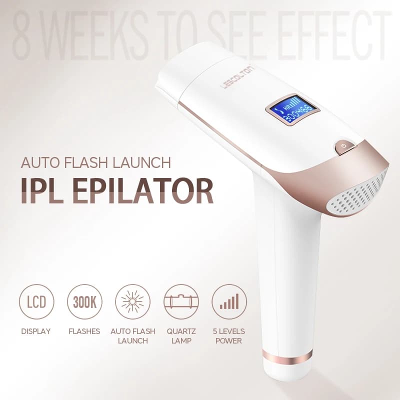 Lescolton 2in1 IPL Epilator Hair Removal LCD Display Machine T009i Laser Permanent Bikini Trimmer Electric Depilador a laser - 2