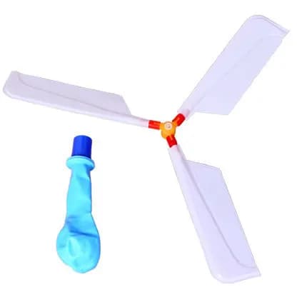 1Pcs/ Lot funny Traditional Classic sound Balloon Helicopter UFO Kids Child Children Play Flying Toys ball outdoor fun sports - 3