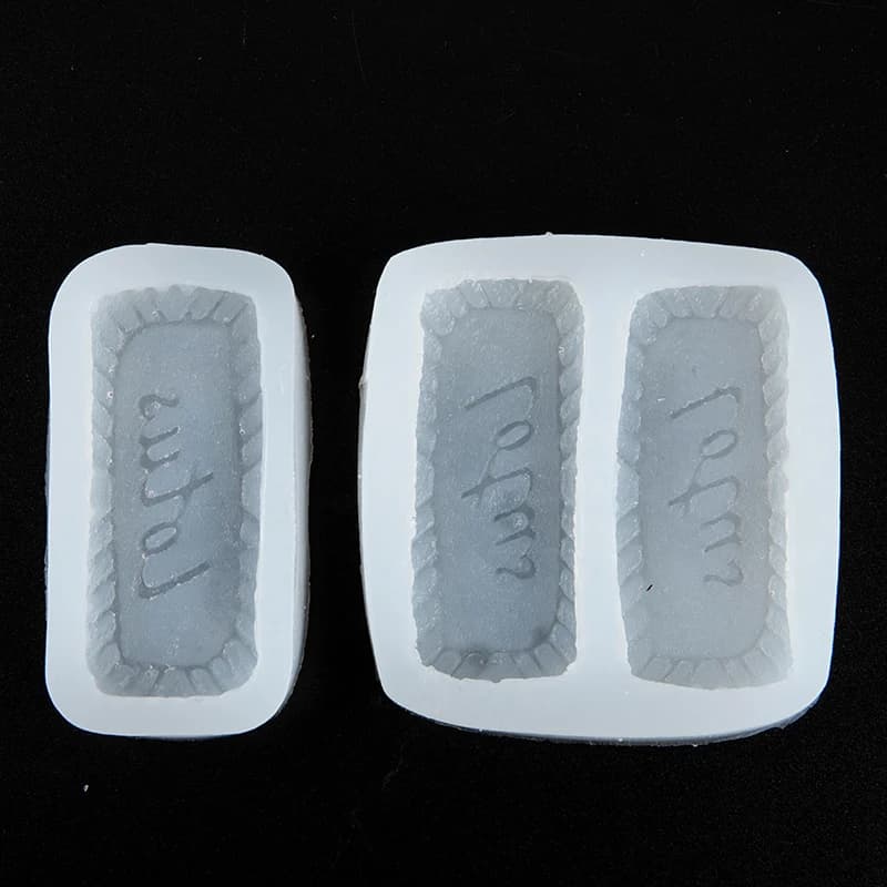 قالب سيليكون على شكل بسكويت لصنع الشموع يدوياً وتزيين المنزل والسيارات، مناسب أيضاً لصنع الشوكولاتة - 4