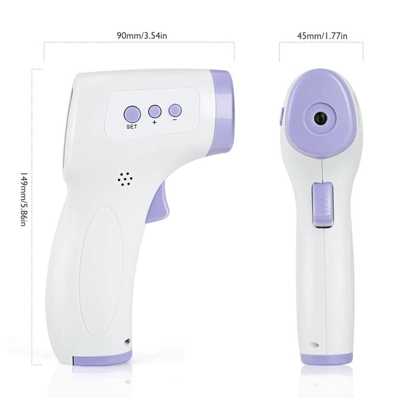 Medical Household Infrared Fever Thermometer Digital Baby Adult Non-contact Laser Body Temperature Ear Thermometer/Oximeter - 3