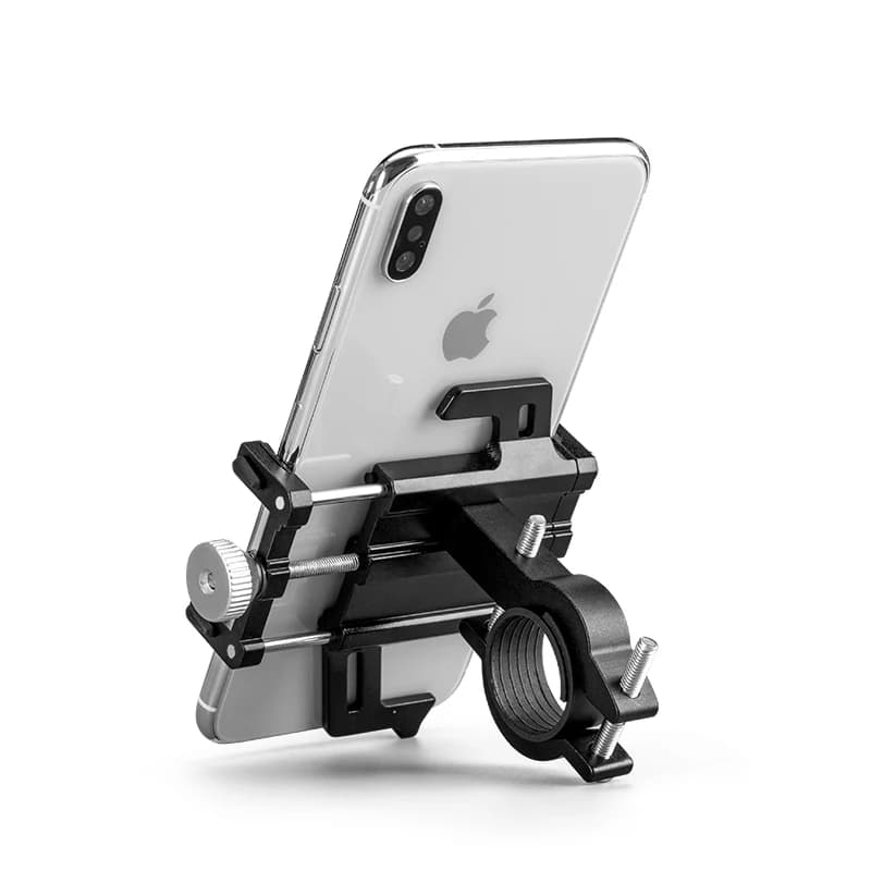 ROCKBROS Phone Holder Motorcycle Electric Bicycle Smartphone CNC Aluminum Alloy Bracket Five Claws Mechanical Bike Phone Holder - 6