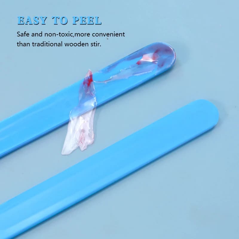 مجموعة أدوات خلط الراتنج مع أكواب وأعواد سيليكون قابلة لإعادة الاستخدام لصنع الحرف اليدوية وخلط الراتنج والإيبوكسي والسوائل - 5